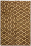 Chic Turkish Kilim Yestin Hand-Woven Wool Rug - 5'3'' x 8'0''