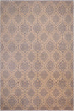 Classic Ziegler Cassy Light Blue/Ivory Wool&Silk Rug - 9'11'' x 14'3''