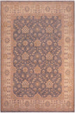 Classic Ziegler Spear Grey/Beige Wool Rug - 8'1'' x 9'9''