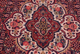 handmade Traditional Tabriz Blue Red Hand Knotted RECTANGLE 100% Wool Pile area rug 10x13