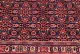 handmade Traditional Tabriz Blue Red Hand Knotted RECTANGLE 100% Wool Pile area rug 10x13