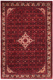 handmade Traditional Tabriz Red Beige Hand Knotted RECTANGLE 100% Wool Pile area rug 7x10