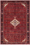 handmade Traditional Tabriz Red Blue Hand Knotted RECTANGLE 100% Wool Pile area rug 6x10