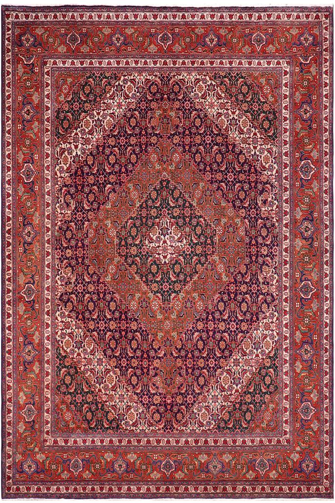 Traditional handmade Persian vintage distressed Mahi Purple Rust Hand Knotted RECTANGLE 100% WOOL area rug 10 x 13