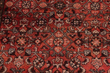 handmade Traditional Tabriz Red Brown Hand Knotted RUNNER 100% Wool Pile area rug 3x10