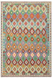 Southwestern Turkish Kilim Dawson Hand-Woven Wool Rug - 8'3'' x 9'7''