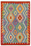 Modern Turkish Kilim Lillie Hand-Woven Wool Rug - 2'9'' x 4'0''