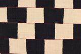 Flat Weave Kilim Antique Navaho Vintage handmade Modern Kilim Beige Black Hand-Woven Rectangle 100% Wool Area Rug 6x8 