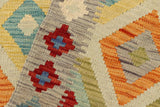 Flat Weave Kilim Antique Navaho Vintage handmade Modern Kilim Blue Gray Hand-Woven Rectangle 100% Wool Area Rug 8x11 