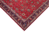 handmade Traditional Tabriz Red Blue Hand Knotted RECTANGLE 100% Wool Pile area rug 10x12