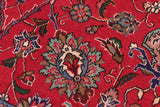 handmade Traditional Tabriz Red Blue Hand Knotted RECTANGLE 100% Wool Pile area rug 10x12