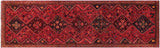 handmade Traditional Tabriz Red Blue Hand Knotted RUNNER 100% Wool Pile area rug 3x10