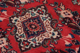 handmade Traditional Kashan Red Beige Hand Knotted RUNNER 100% Wool Pile area rug 3x9