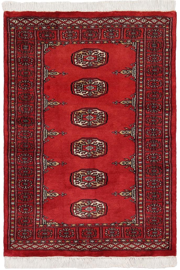 handmade Geometric Bokhara Red Black Hand Knotted RECTANGLE 100% WOOL area rug 3 x 4