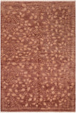 Bohemian Ziegler Mechelle Brown/Tan Wool&Silk Rug - 6'1'' x 9'0''