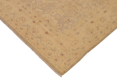 handmade Traditional Kafkaz Lt. Green Beige Hand Knotted RECTANGLE 100% WOOL area rug 9 x 12