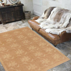 handmade Transitional Kafkaz Lt. Brown Beige Hand Knotted RECTANGLE 100% WOOL area rug 9 x 11