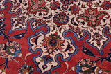 handmade Traditional Isfhan Red Blue Hand Knotted RECTANGLE 100% Wool Pile area rug 15x24