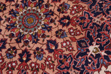 handmade Traditional Isfhan Red Blue Hand Knotted RECTANGLE 100% Wool Pile area rug 15x24