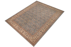 handmade Transitional Kafkaz Lt. Green Lt. Green Hand Knotted RECTANGLE 100% WOOL area rug 12 x 18