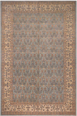 handmade Transitional Kafkaz Lt. Green Lt. Green Hand Knotted RECTANGLE 100% WOOL area rug 12 x 18