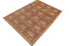 handmade Transitional Kafkaz Lt. Brown Tan Hand Knotted RECTANGLE 100% WOOL area rug 9 x 12