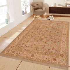 handmade Traditional Kafkaz Lt. Green Beige Hand Knotted RECTANGLE 100% WOOL area rug 9 x 12