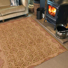 handmade Transitional Kafkaz Lt. Green Tan Hand Knotted RECTANGLE 100% WOOL area rug 9 x 12