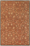 handmade Transitional Kafkaz Lt. Brown Rust Hand Knotted RECTANGLE 100% WOOL area rug 9 x 12