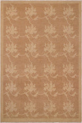 handmade Transitional Kafkaz Lt. Brown Beige Hand Knotted RECTANGLE 100% WOOL area rug 9 x 12