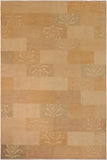 Oriental Ziegler Kai Tan/Brown Wool Rug - 10'0'' x 13'3''