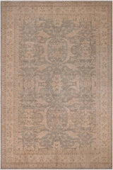 handmade Traditional Kafkaz Lt. Green Beige Hand Knotted RECTANGLE 100% WOOL area rug 9 x 12