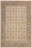 Oriental Ziegler Homer Ivory/Light Blue Wool Rug - 5'10'' x 7'10''