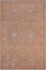 handmade Transitional Kafkaz Lt. Green Lt. Gray Hand Knotted RECTANGLE 100% WOOL area rug 8 x 10