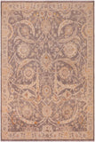 Shabby Chic Ziegler Del Brown/Tan Wool Rug - 7'10'' x 9'11''