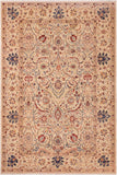 Classic Ziegler Abel Tan/Blue Wool Rug - 6'6'' x 9'7''