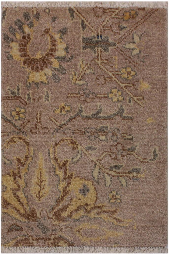 handmade Modern Kafkaz Gold Gold Hand Knotted RECTANGLE 100% WOOL area rug 2 x 3