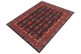 handmade Transitional Kafkaz Chobi Ziegler Blue Red Hand Knotted RECTANGLE 100% WOOL area rug 8 x 10