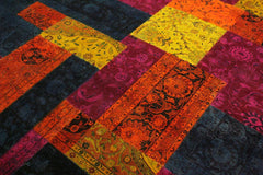 A10478, 8 2"x10 0",Over Dyed                     ,8x10,MAGENTA,ORANGE,Hand-knotted                  ,Pakistan   ,100% Wool  ,Rectangle  ,652671192067