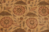 handmade Transitional Kafkaz Chobi Ziegler Beige Brown Hand Knotted RECTANGLE 100% WOOL area rug 9 x 12