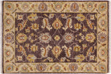 Boho Chic Ziegler Stein Brown Ivory Hand-Knotted Wool Rug - 2'0'' x 3'0''