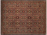 Pak Persian Aurora Black/Green Wool Rug - 10'0'' x 13'9''