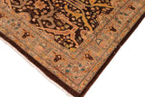 handmade Traditional Kafkaz Chobi Ziegler Brown Gray Hand Knotted RECTANGLE 100% WOOL area rug 6 x 9