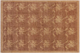 Boho Chic Ziegler Hermina Brown Tan Hand-Knotted Wool Rug - 9'0'' x 11'11''