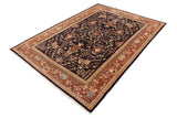 handmade Traditional Kafkaz Chobi Ziegler Blue Brown Hand Knotted RECTANGLE 100% WOOL area rug 10 x 14