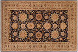 Classic Ziegler Luna Blue Green Hand-Knotted Wool Rug - 10'5'' x 13'2''