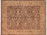 Heritage Marivel Brown/Tan Wool Rug - 7'11'' x 10'6''