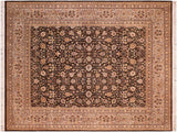 Heritage Rutha Brown/Gray Wool Rug - 8'1'' x 10'6''