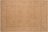 Bohemien Ziegler Darvyn Gold Tan Hand-Knotted Wool Rug - 7'11'' x 9'11''