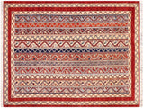 Rustic Shawl Elden Wool Rug - 5'7'' x 8'2''